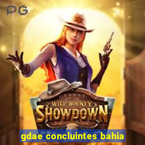 gdae concluintes bahia