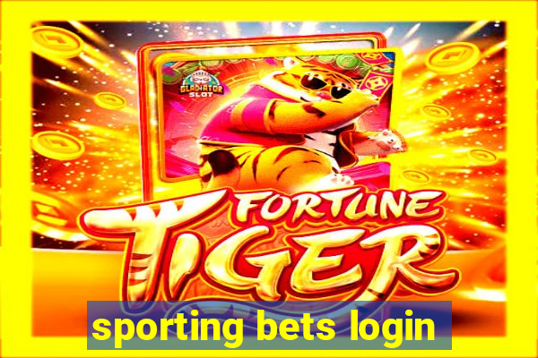 sporting bets login