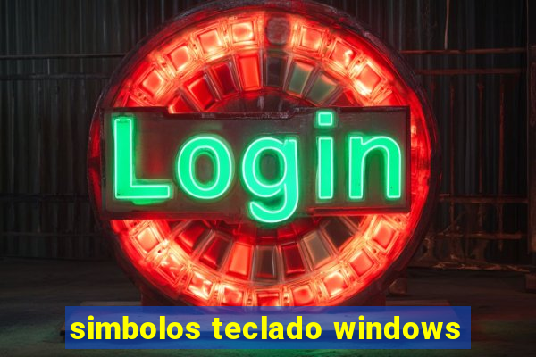 simbolos teclado windows