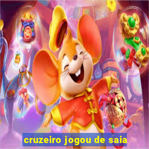 cruzeiro jogou de saia