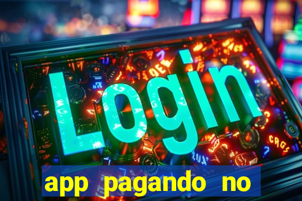 app pagando no cadastro via pix