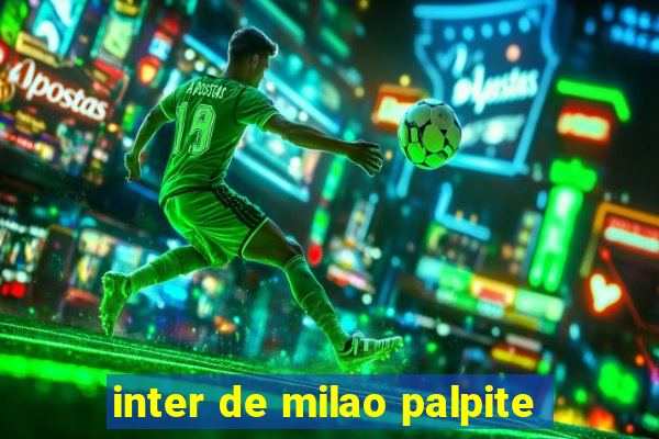 inter de milao palpite