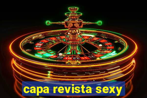 capa revista sexy