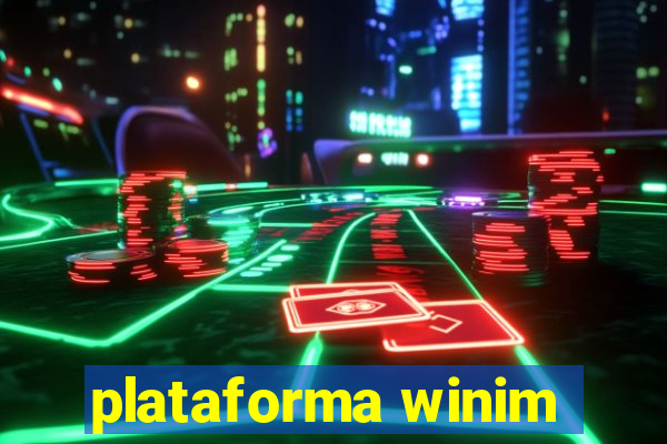 plataforma winim