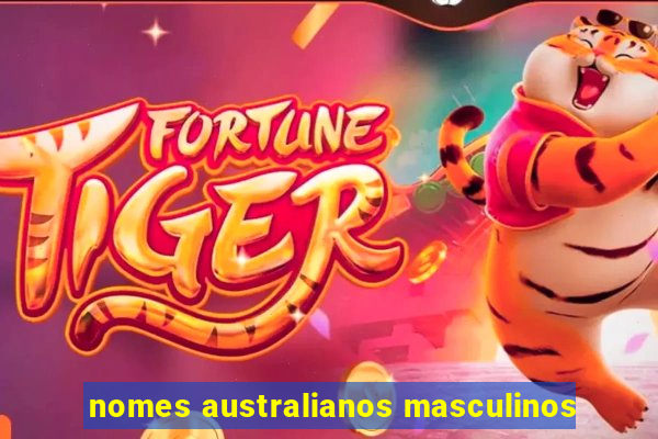 nomes australianos masculinos