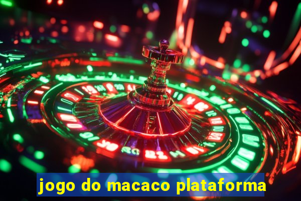 jogo do macaco plataforma