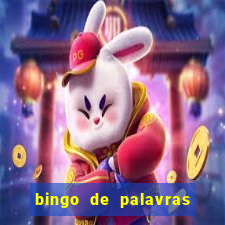 bingo de palavras de natal