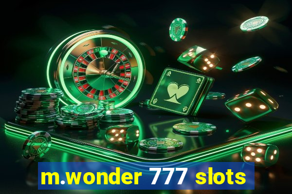 m.wonder 777 slots