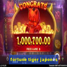 fortune tiger japonês